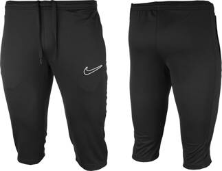 Spodnie męskie Nike NK Df Academy 23 3/4 czarne DR1365 010