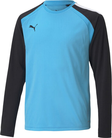 Bluza bramkarska dla dzieci Puma teamPACER GK LS Jersey niebieska 704939 40