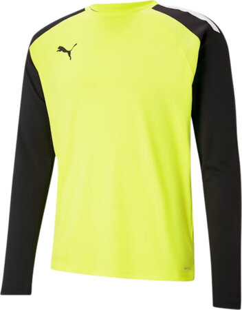 Bluza bramkarska męska Puma teamPACER GK LS żółto-czarna 704933 42