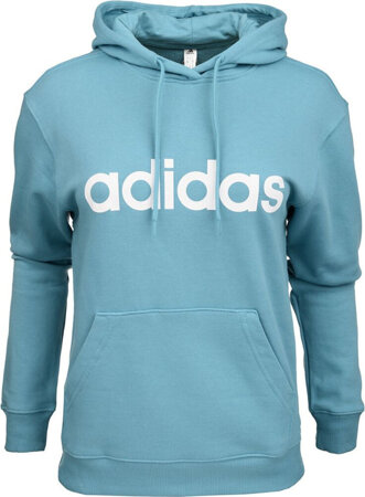 Bluza damska adidas Essentials Linear błękitna IC6886