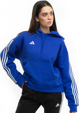 Bluza damska adidas Tiro 23 Competition Cotton Hoodie niebieska IC4617