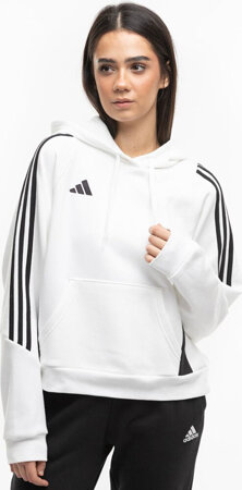 Bluza damska adidas Tiro 24 Hooded biała IR7508