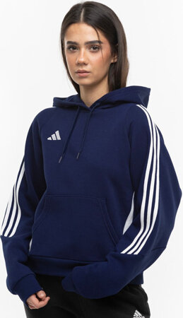 Bluza damska adidas Tiro 24 Hooded granatowa IR7507