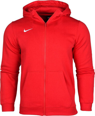 Bluza dla dzieci Nike Park 20 Fleece Full-Zip Hoodie czerwona CW6891 657