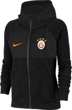 Bluza dla dzieci Nike Sportswear Full-Zip Hoodie czarna DA1686 010