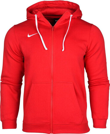 Bluza dla dzieci Nike Team Club 19 Full-Zip Fleece Hoodie JUNIOR czerwona AJ1458 657