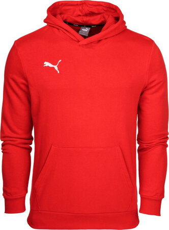 Bluza dla dzieci Puma teamGOAL 23 Casuals Hoody Jr czerwona 656711 01