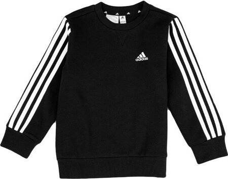 Bluza dla dzieci adidas Essentials 3 Stripes czarna H65788