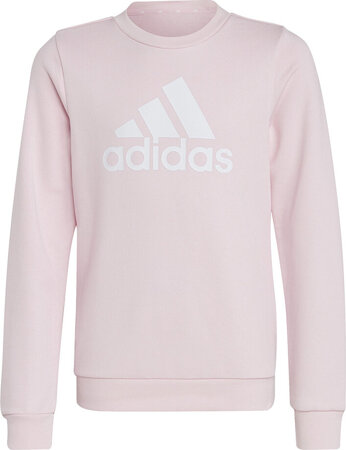 Bluza dla dzieci adidas Essentials Big Logo Sweatshirt różowa IC6119