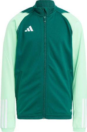 Bluza dla dzieci adidas Tiro 23 Competition Training zielona HU1314