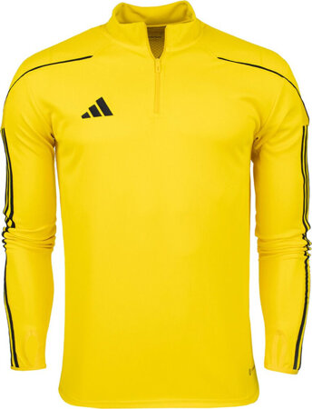 Bluza dla dzieci adidas Tiro 23 League Training Top żółto-czarna IC7880