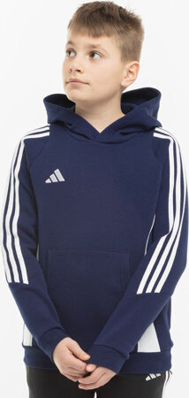 Bluza dla dzieci adidas Tiro 24 Hooded Sweat granatowa IR7504