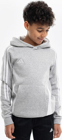 Bluza dla dzieci adidas Tiro 24 Hooded Sweat szara IR7505