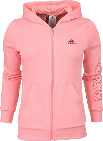 Bluza dla dzieci adidas brzoskwiniowa HE1968