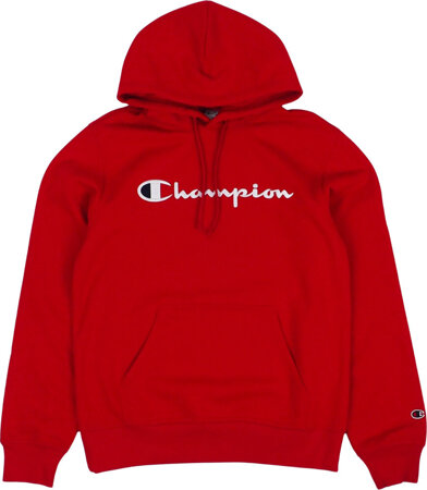 Bluza męska Champion Hooded czerwona 220253 RS054