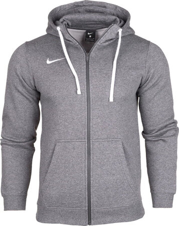 Bluza męska Nike Team Club 19 Full-Zip Fleece Hoodie szara AJ1313 071