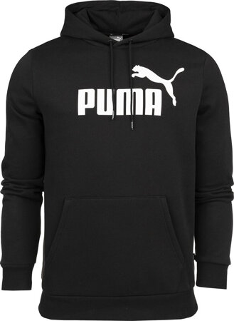 Bluza męska Puma Big Logo Hoodie FL czarna 586686 01