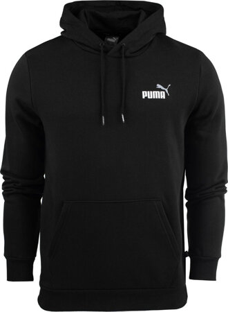 Bluza męska Puma ESS  2 Col Small Logo Hoodie FL czarna 674471 61