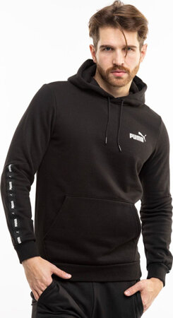 Bluza męska Puma ESS  Tape Hoodie FL czarna 849040 01