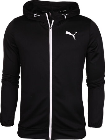 Bluza męska Puma RTG FZ Hoodie czarna 585832 01