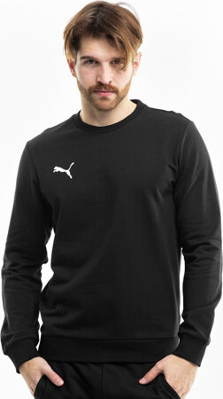 Bluza męska Puma Team Goal Casuals Crew Neck Sweat czarna 658592 03