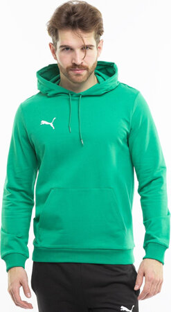 Bluza męska Puma Team Goal Casuals Hoody zielona 658618 05