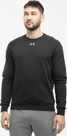 Bluza męska Under Armour Rival Fleece Crew czarna 1379755 001