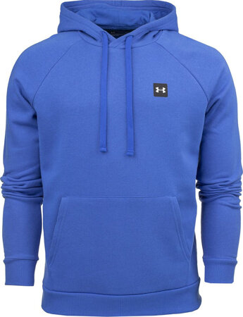 Bluza męska Under Armour Rival Fleece Hoodie niebieska 1357092 486