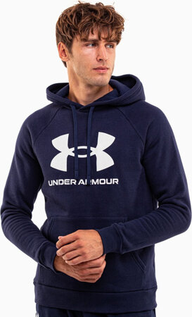 Bluza męska Under Armour Rival Fleece Logo HD granatowa 1379758 410