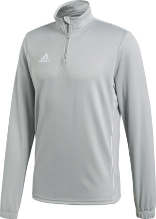 Bluza męska adidas Core 18 Training Top szara CV4000