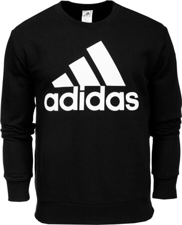 Bluza męska adidas Essentials French Terry Big Logo czarna IC9324