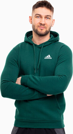 Bluza męska adidas Feelcozy Hoodie zielona IL3295