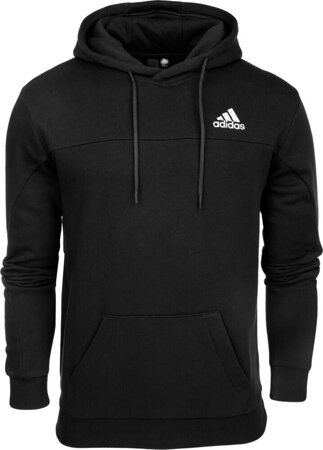 Bluza męska adidas Stadium Fleece Badge of Sport Hoodie czarna HL1599