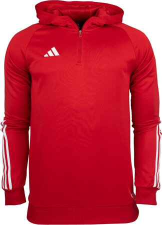 Bluza męska adidas Tiro 23 Competition Hoodie czerwona HK8055