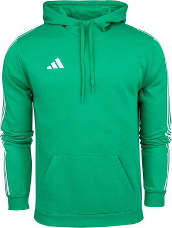 Bluza męska adidas Tiro 23 League Sweat Hoodie zielona IC7857