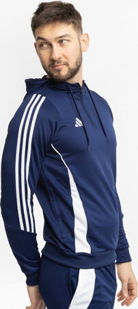 Bluza męska adidas Tiro 24 Training Hoodie niebieska IR9398