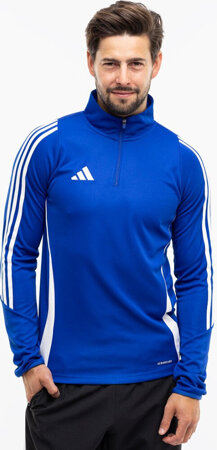 Bluza męska adidas Tiro 24 Training Top niebiesko-biała IS1042