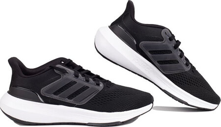 Buty damskie do biegania adidas Ultrabounce czarno-różowe HP5785