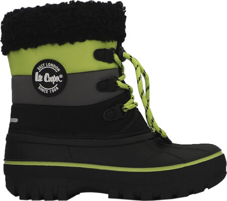 Buty dla dzieci Lee Cooper czarno-limonkowe LCJ-24-44-2856K