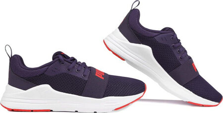 Buty dziecięce Puma Wired Run Jr granatowe 374214 21