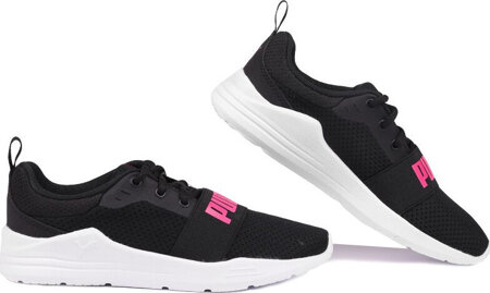 Buty dziecięce Puma Wired Run PS czarne 374216 20