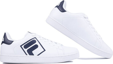 Buty męskie Fila Courtbay Logo biało-granatowe FFM0364 13037