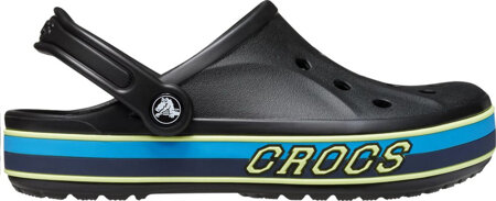 Chodaki dla dzieci Crocs BayBand Clog T czarne 208322 0C4