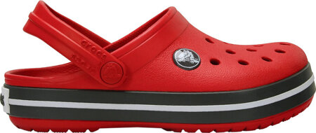 Chodaki sandały klapki dla dzieci Crocs Kids Toddler Crocband Clog czerwone 207005 6IB