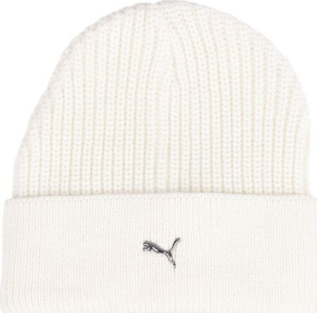 Czapka Puma Metal Cat Beanie biała 024874 02