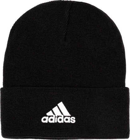 Czapka damska adidas Logo Woolie czarna OSFW FS9022