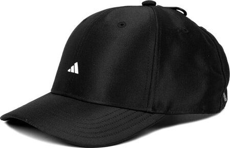 Czapka z daszkiem damska adidas Satin Baseball Cap czarna OSFW HA5550