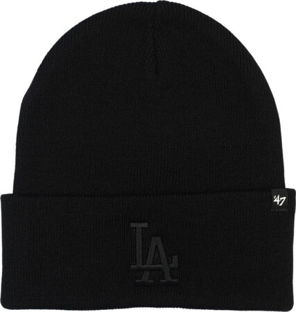 Czapka zimowa Los Angeles Dodgers czarna B-HYMKR12ACE-BKB