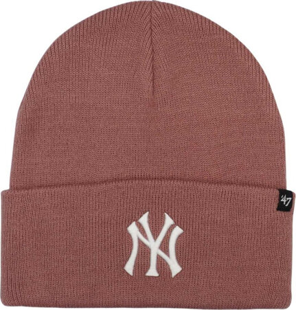 Czapka zimowa New York Yankees brudny róż B-HYMKR17ACE-QCA