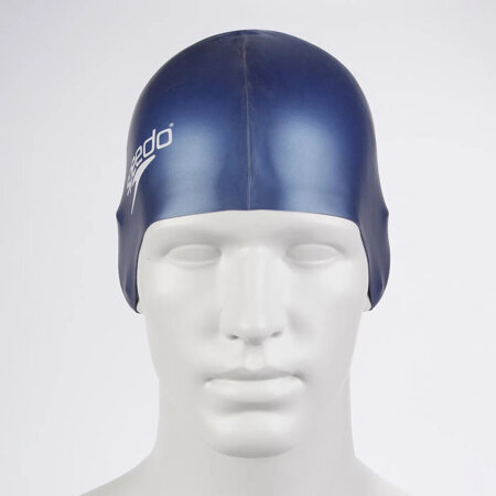 Czepek pływacki silikonowy Speedo Flat Silicone Cap Au navy